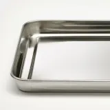 IKEA GRILLTIDER (ИКЕА ГРИЛЛТИДЕР) — Поднос для сервировки, нержавеющая сталь 30x20 см — фото 2