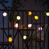IKEA SOLVINDEN (ИКЕА СОЛВИНДЕН) — Гирлянда светодиодная, 12 ламп, для улицы/разноцветная — фото 2