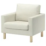 IKEA SALTSJÖBADEN (ИКЕА САЛТШЁБАДЕН) — Чехол для кресла, Gunnared бежевый — фото 2