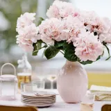IKEA SMYCKA (ИКЕА СМЙСКА) — Искусственный цветок, для дома/улицы/гортензия розовый 55 см — фото 3