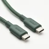IKEA LILLHULT (ИКЕА ЛИЛЛХУЛТ) — USB-C на USB-C, тёмно-зелёный 60 Вт/1.5 м — фото 2