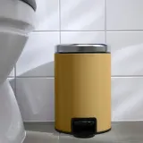 IKEA EKOLN (ИКЕА ЕКОЛН) — Ведро для мусора, тёмно-жёлтый 3 л — фото 4