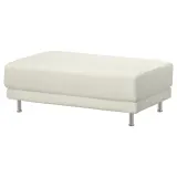 IKEA UPPÅKRA (ИКЕА УППОКРА) — Чехол для пуфа, Axvall кремовый — фото 2