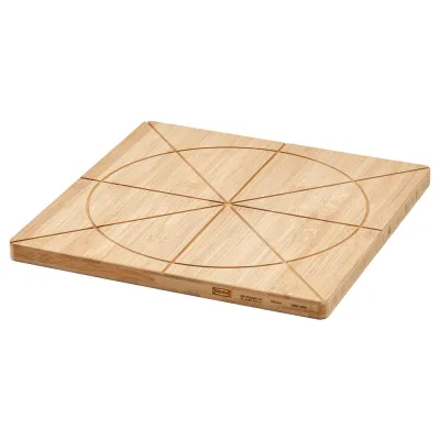 IKEA HAVSTULPAN (ИКЕА ХАВСТУЛПАН) — Доска для нарезки, бамбук 35x35 см