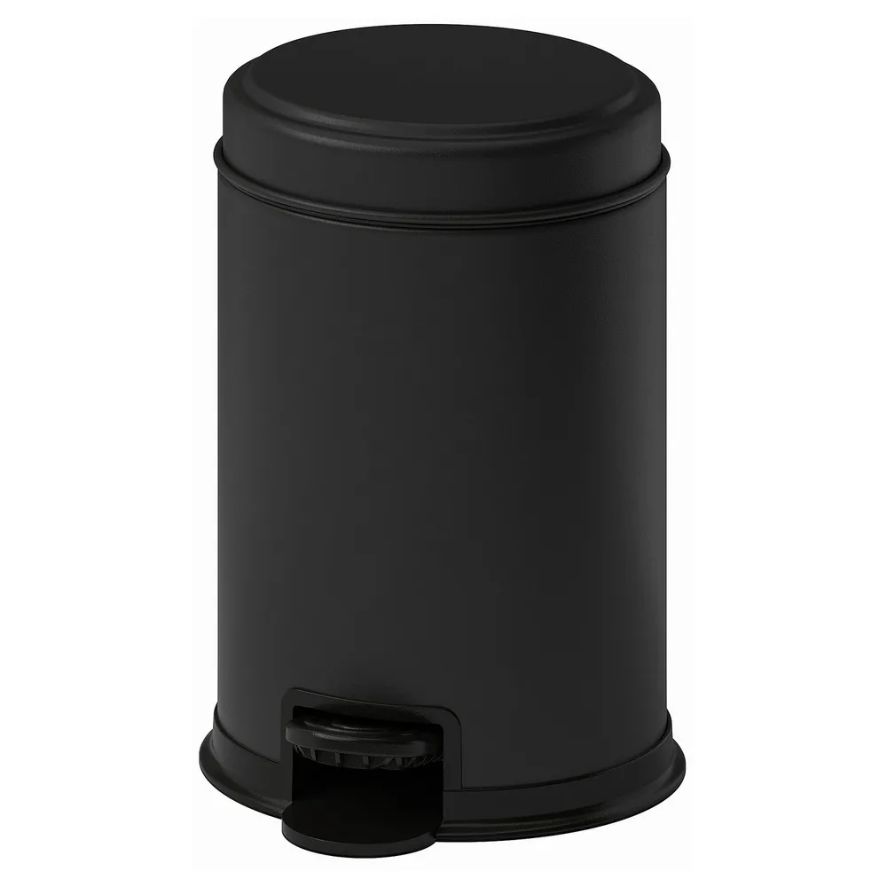 IKEA PÄRLSLINKE (ИКЕА ПЭРЛСЛИНКЕ) — Ведро для мусора, чёрный 3 л