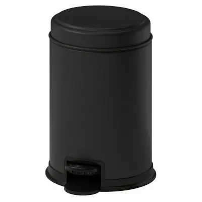 IKEA PÄRLSLINKE (ИКЕА ПЭРЛСЛИНКЕ) — Ведро для мусора, чёрный 3 л