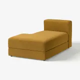 IKEA JÄTTEBO (ИКЕА ЙЭТТЕБО) — Чехол на модуль шезлонга, левый — Самсала жёлто-коричневый — фото 2