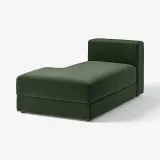 IKEA JÄTTEBO (ИКЕА ЙЭТТЕБО) — Чехол на модуль шезлонга, левый — Юханнесхов тёмно-зелёный — фото 2