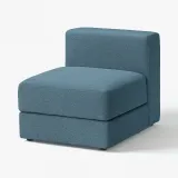 IKEA JÄTTEBO (ИКЕА ЙЭТТЕБО) — Чехол на модуль 1-местный с ящиком — Аксвалль тёмный серо-синий — фото 2