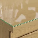 IKEA STORKLINTA (ИКЕА СТОРКЛИНТА) — Стеклянная столешница, прозрачная 40x50 см — фото 7