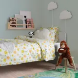 IKEA BARNDRÖM (ИКЕА БАРНДРЁМ) — Подушка, белая/облачко 36x45 см — фото 3