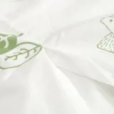 IKEA BARNDRÖM (ИКЕА БАРНДРЁМ) — Пододеяльник и наволочка, белый/зелёный, лес 150x200/50x60 см — фото 5