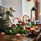 IKEA HÖSTAGILLE (ИКЕА ХЁСТАГИЛЛЕ) — Украшение, лось, сосна/темный серо-зеленый 13 см — фото 4