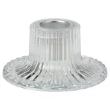 IKEA FINSMAK (ИКЕА ФИНСМАК) — Подсвечник, стекло бесцветное 4 см — фото 1