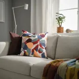 IKEA VIDEOXBÄR (ИКЕА ВИДЕОКСБЭР) — Чехол на подушку, разноцветный 50х50 см — фото 4
