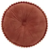 IKEA SYRENBUSKE (ИКЕА СИРЕНБУСКЕ) — Подушка, коричнево-красный 36 см — фото 1