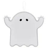 IKEA KUSTFYR (ИКЕА КУСТФИР) — Украшение подвесное LED, призрак на батарейках/белый — фото 1