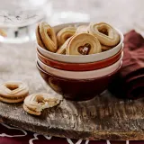 IKEA HÖSTAGILLE (ИКЕА ХЁСТАГИЛЛЕ) — Миска, с блеском разные цвета 12 см — фото 5