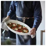 IKEA HÖSTAGILLE (ИКЕА ХЁСТАГИЛЛЕ) — Форма для запекания, кремовая 54х30 см — фото 2
