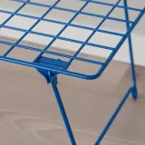 IKEA GREJIG (ИКЕА ГРЕЙИГ) — Полка для обуви, синяя — фото 4