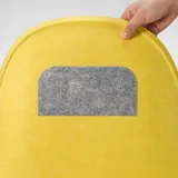IKEA PYNTEN (ИКЕА ПЙНТЕН) — Подушка на стул, желтая 41х43 см — фото 4