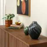 IKEA KORNSPARV (ИКЕА КОРНСПАРВ) — Ваза, серо-голубая 22 см — фото 4