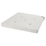 IKEA JUSTINA (ИКЕА ЙУСТИНА) — Подушка на стул, натуральный 42/35x40x4 см — фото 1