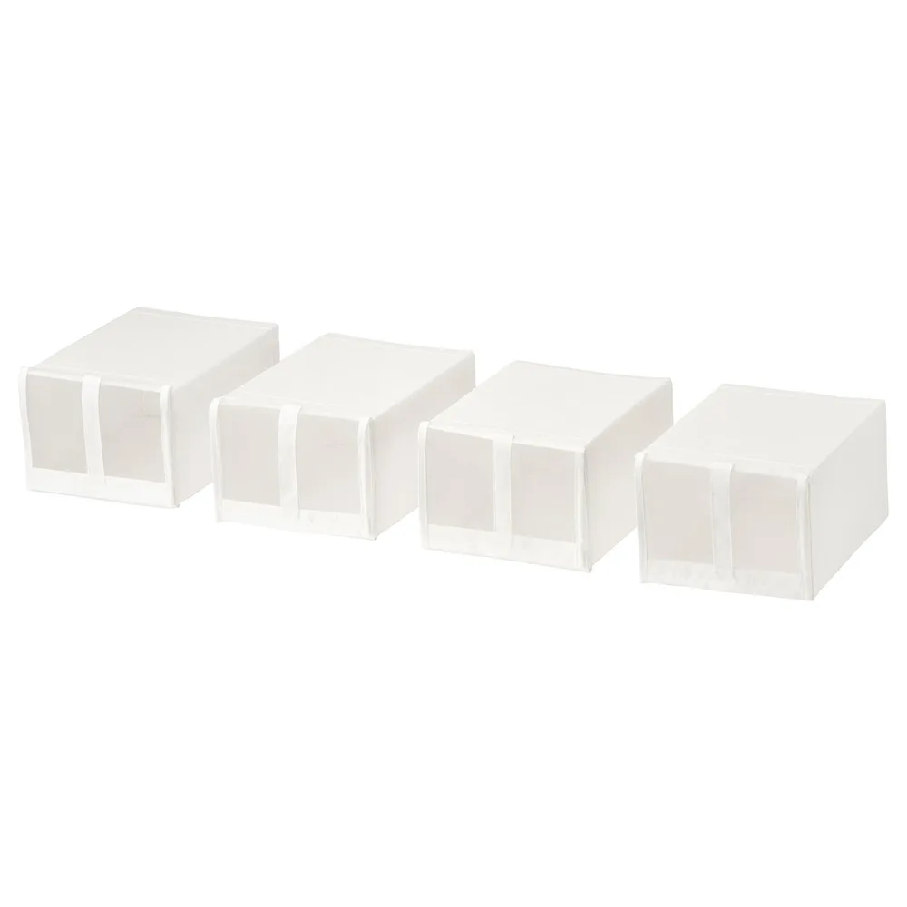 IKEA SKUBB (ИКЕА СКУББ) — Коробка для обуви, белая 22х34х16 см