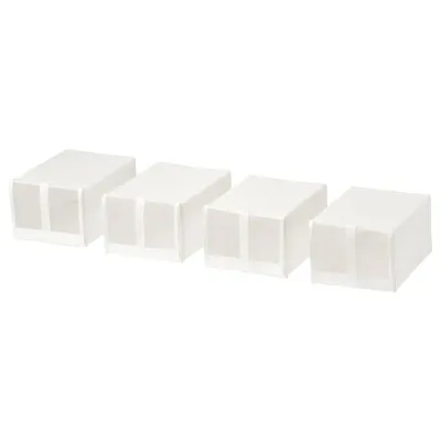 IKEA SKUBB (ИКЕА СКУББ) — Коробка для обуви, белая 22х34х16 см