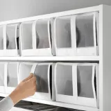 IKEA SKUBB (ИКЕА СКУББ) — Коробка для обуви, белая 22х34х16 см — фото 3