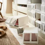 IKEA SKUBB (ИКЕА СКУББ) — Коробка для обуви, белая 22х34х16 см — фото 4
