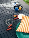 IKEA RUNNEN (ИКЕА РУННЕН) — Плитка садовая напольная, темно-серая 0.81 м² — фото 4