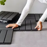 IKEA RUNNEN (ИКЕА РУННЕН) — Плитка садовая напольная, темно-серая 0.81 м² — фото 5