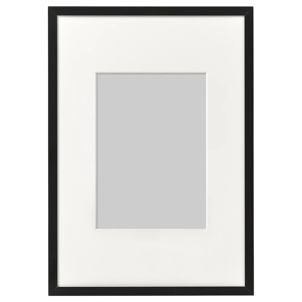 IKEA LOMVIKEN (ИКЕА ЛОМВИКЕН) — Рамка, черная 21х30 см