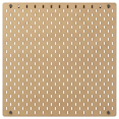 IKEA SKÅDIS (ИКЕА СКОДИС) — Перфорированная панель, дерево 56x56 см