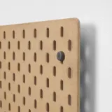 IKEA SKÅDIS (ИКЕА СКОДИС) — Перфорированная панель, дерево 56x56 см — фото 3