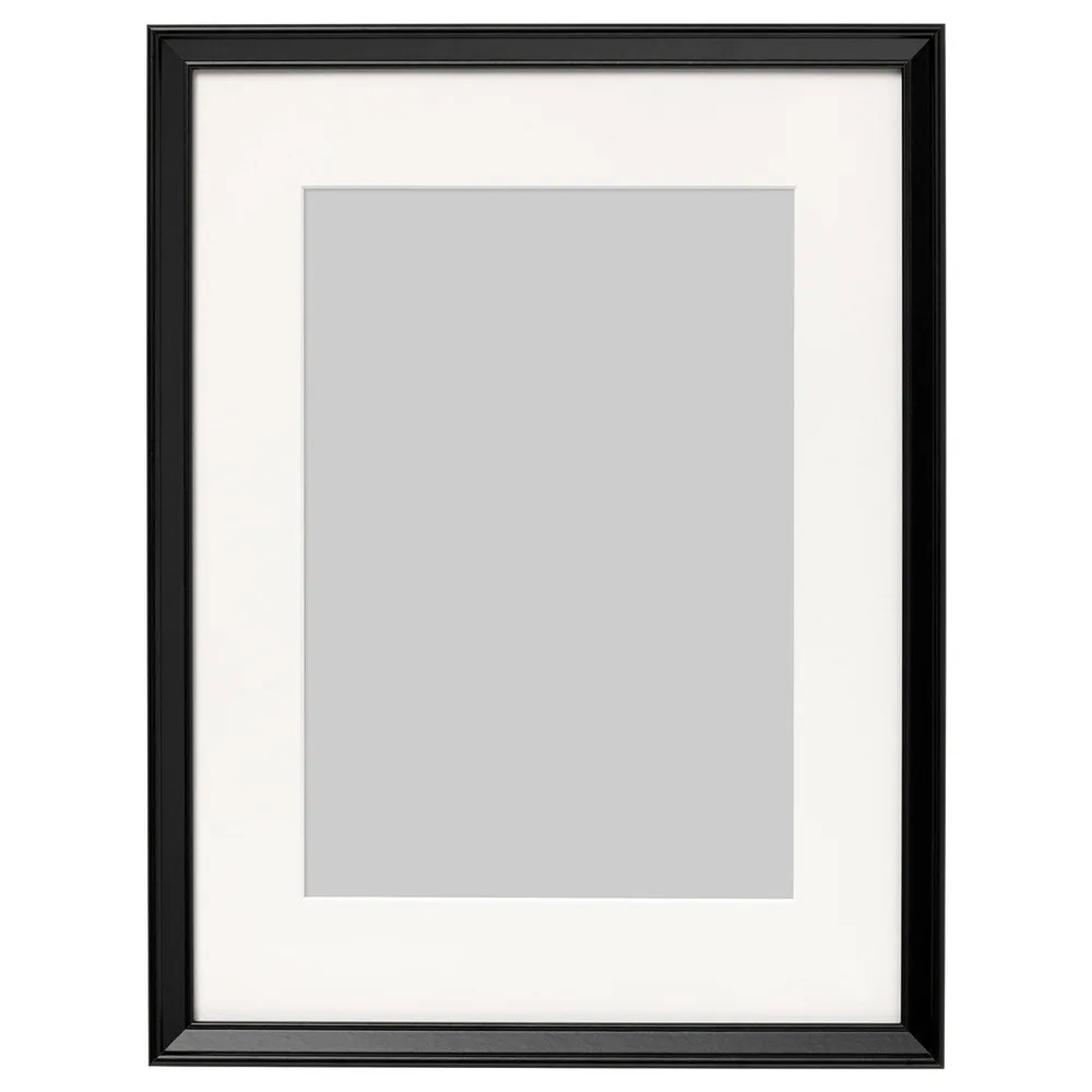 IKEA KNOPPÄNG (ИКЕА КНОППЭНГ) — Рамка, чёрная 30x40 см
