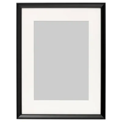 IKEA KNOPPÄNG (ИКЕА КНОППЭНГ) — Рамка, чёрная 30x40 см