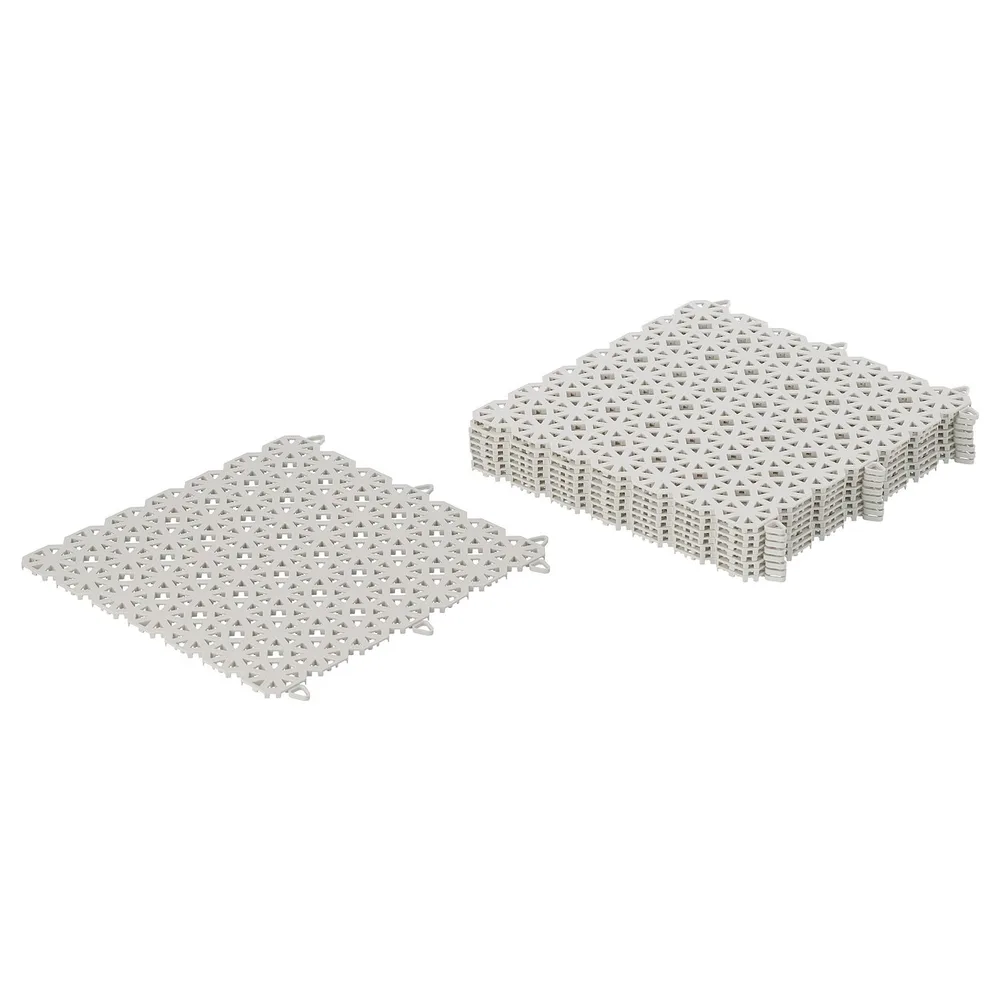 IKEA ALTAPPEN (ИКЕА АЛТАППЕН) — Плитка садовая напольная, светло-серая 0.81 м²