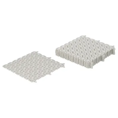 IKEA ALTAPPEN (ИКЕА АЛТАППЕН) — Плитка садовая напольная, светло-серая 0.81 м²