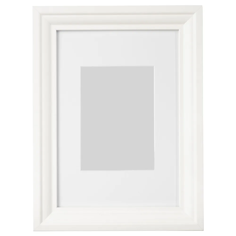 IKEA EDSBRUK (ИКЕА ЕДСБРУК) — Рамка, белая 21x30 см