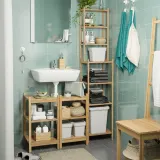 IKEA HÅLLBAR (ИКЕА ХОЛЛБАР) — Контейнер с крышкой, светло-серый 3 л — фото 4