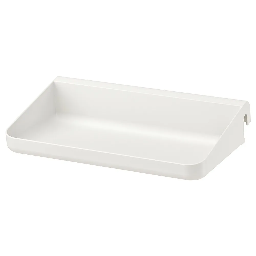 IKEA SUNNERSTA (ИКЕА СУННЕРСТА) — Полка, белая 25 см