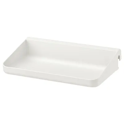 IKEA SUNNERSTA (ИКЕА СУННЕРСТА) — Полка, белая 25 см