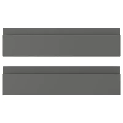 IKEA VOXTORP (ИКЕА ВОКСТОРП) — Фасад ящика, тёмно-серый 40x10 см