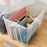 IKEA SAMLA (ИКЕА САМЛА) — Крышка для контейнера 11/22 л, прозрачная — фото 2