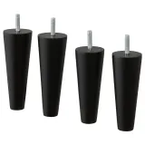 IKEA STRANDMON (ИКЕА СТРАНДМОН) — Ножки для кресла, черные — фото 1