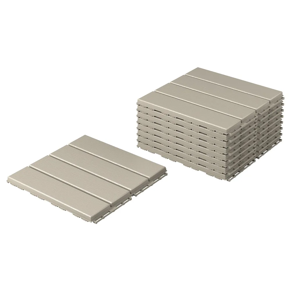 IKEA RUNNEN (ИКЕА РУННЕН) — Плитка садовая напольная, беж 0.81 м²