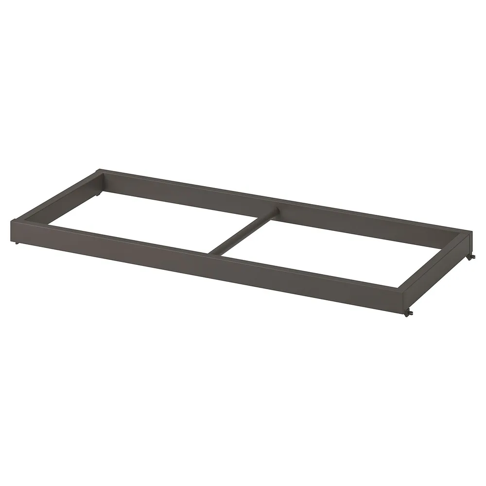 IKEA KOMPLEMENT (ИКЕА КОМПЛИМЕНТ) — Штанга для одежды, тёмно-серый 50x35 см