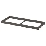 IKEA KOMPLEMENT (ИКЕА КОМПЛИМЕНТ) — Штанга для одежды, тёмно-серый 50x35 см — фото 1